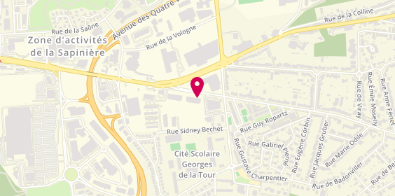 Plan de Caisse d'Epargne, 400 avenue de Boufflers, 54520 Laxou