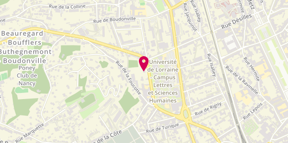 Plan de Crédit Mutuel, 107 avenue de la Libération, 54000 Nancy