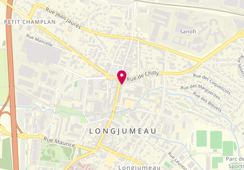 Plan de Longjumeau, 65 Rue du Président François Mitterrand, 91160 Longjumeau
