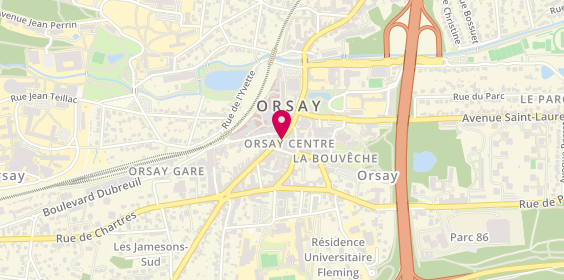 Plan de Banque Populaire, 7 Rue Archangé, 91400 Orsay