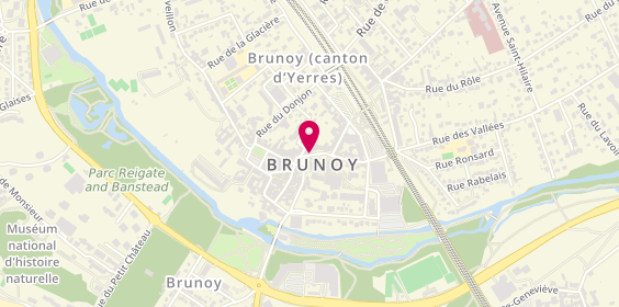 Plan de Caisse d'Epargne Brunoy, 10 place de la Mairie, 91800 Brunoy