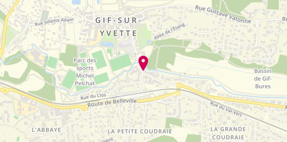 Plan de Banque Nationale de Paris, 20 Rue Raoul Dautry, 91190 Gif-sur-Yvette