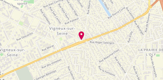 Plan de Crédit Mutuel, 61 Avenue Henri Charon, 91270 Vigneux-sur-Seine