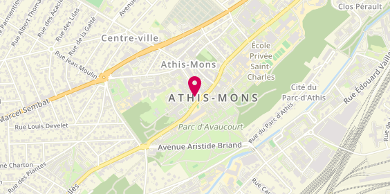 Plan de Crédit Mutuel, 1 Rue Valentin Conrart, 91200 Athis-Mons