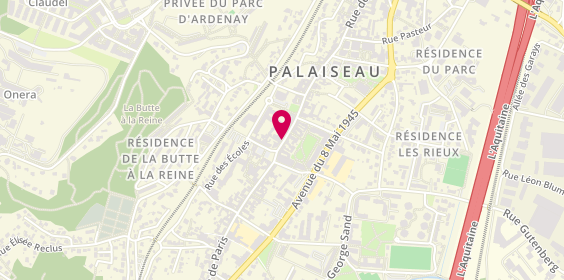 Plan de Caisse d'Epargne Palaiseau, 150 Bis
152 Rue de Paris, 91120 Palaiseau