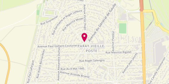 Plan de Banque Populaire Rives de Paris, 11 place Henri Barbusse, 91550 Paray-Vieille-Poste