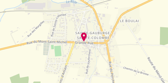 Plan de Crédit Agricole Normandie, 21 Grande Rue, 61370 Sainte-Gauburge-Sainte-Colombe