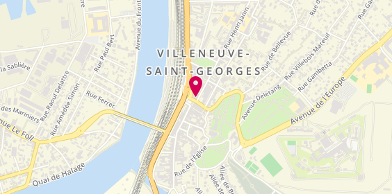 Plan de LCL Banque et assurance, 6 place Pierre Sémard, 94190 Villeneuve-Saint-Georges