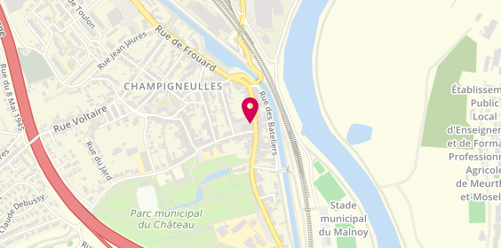 Plan de Caisse d'Epargne, 18 Rue de Nancy, 54250 Champigneulles