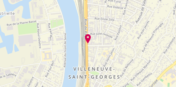 Plan de Crédit Agricole, 1 avenue Carnot, 94190 Villeneuve-Saint-Georges