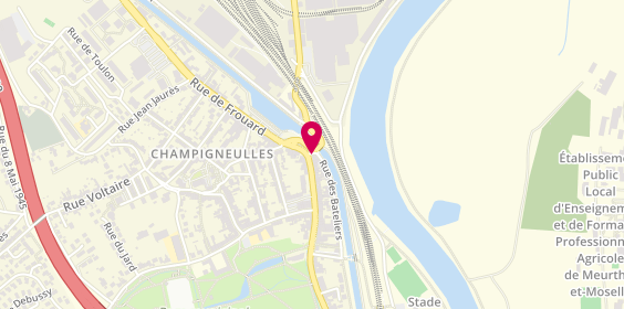Plan de BNP, 1 Rue de Nancy, 54250 Champigneulles
