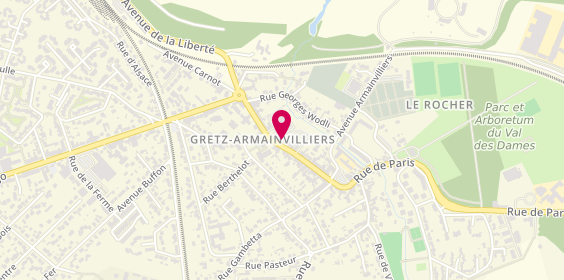 Plan de Banque Populaire, 46 Rue de Paris, 77220 Gretz-Armainvilliers