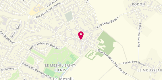 Plan de Caisse d'Epargne le Mesnil-Saint-Denis, 5 Rue Raymond Berrurier, 78320 Le Mesnil-Saint-Denis