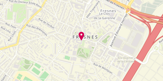 Plan de Banque Populaire Rives de Paris, 16 Ter-18-18 Bis Rue Maurice Ténine, 94260 Fresnes
