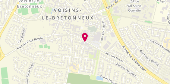 Plan de BNP Paribas - Voisins le Bretonneux, Centre Commercial de Champfleury, 78960 Voisins-le-Bretonneux
