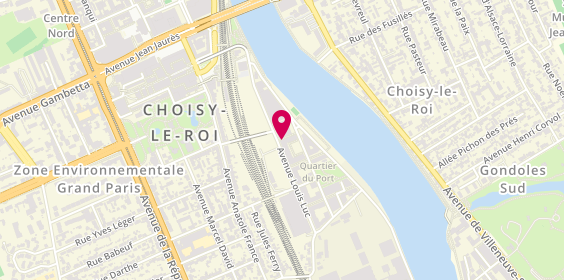 Plan de Cic Choisy le Roi, 36 avenue Louis Luc, 94600 Choisy-le-Roi