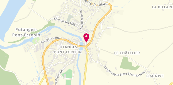Plan de Agence Locale, 8 Rue de la Roche, 61210 Putanges-le-Lac