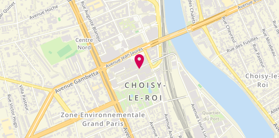 Plan de Caisse d'Epargne Choisy-le-Roi, Centre Commercial
4 avenue Anatole France, 94600 Choisy-le-Roi