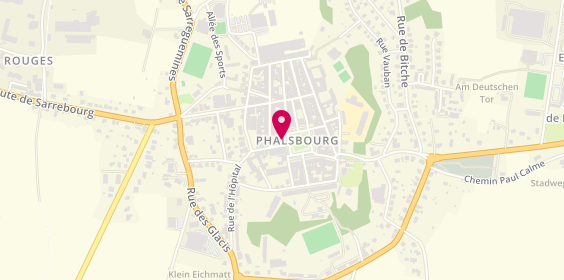 Plan de Credit Agricole Phalsbourg, 9 place d'Armes, 57370 Phalsbourg