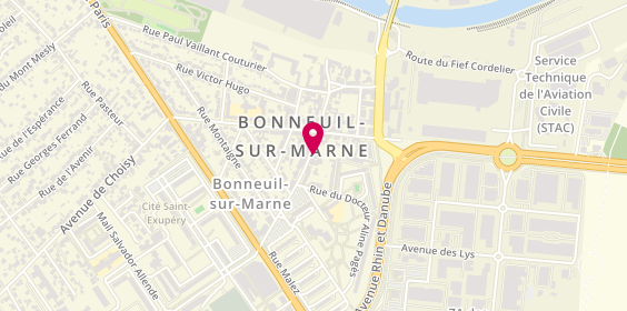Plan de BNP Paribas - Bonneuil Sur Marne, 13 avenue du Colonel Fabien, 94380 Bonneuil-sur-Marne