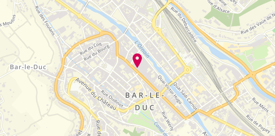 Plan de Credit Agricole Bar le Duc Rochelle, 20-24 Boulevard de la Rochelle, 55000 Bar-le-Duc