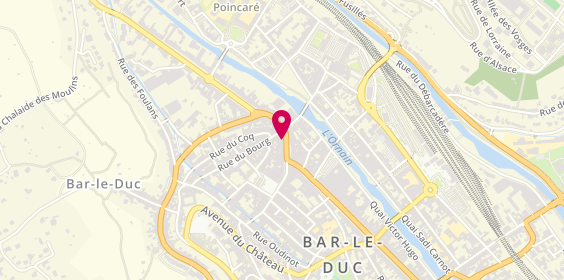 Plan de Banque Populaire Alsace Lorraine Champagne, 30 Rue André Maginot, 55000 Bar-le-Duc