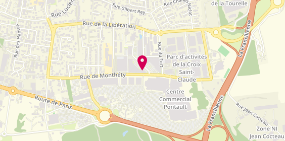 Plan de CIC Iberbanco, 1 Rue de la Noyeraie, 77340 Pontault-Combault