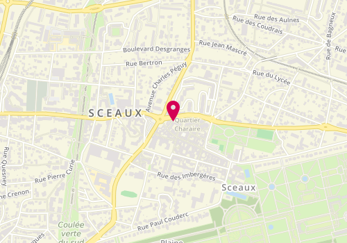 Plan de Sg, 106 Rue Houdan, 92330 Sceaux