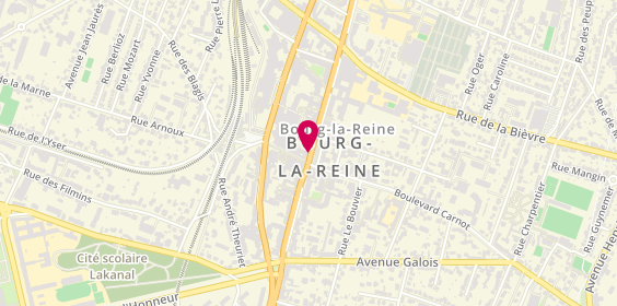 Plan de BNP Paribas, 100 avenue du Général Leclerc, 92340 Bourg-la-Reine