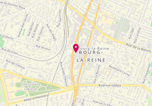 Plan de Sg, 7 Rue René Roeckel, 92340 Bourg-la-Reine