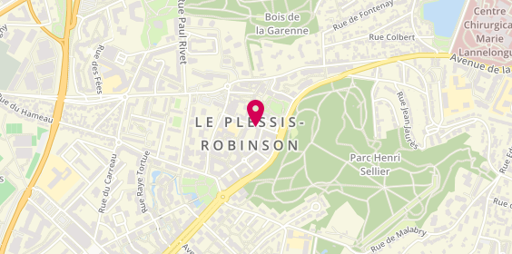 Plan de Banque Populaire Rives de Paris, Zone Aménagement du Coeur de Ville - Ilot H
3 Pass. De l'Escargot d'Or, 92350 Le Plessis-Robinson