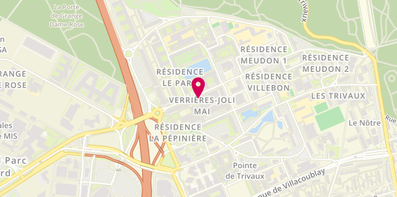 Plan de LCL Banque et assurance, 33 avenue du Général de Gaulle, 92360 Meudon