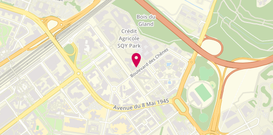 Plan de Credit Agricole Sa, 83 Boulevard des Chenes, 78280 Guyancourt