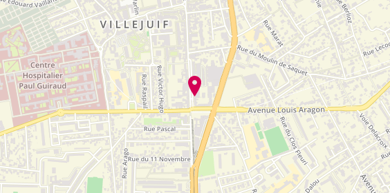 Plan de BNP, 155 Rue Jean Jaurès, 94800 Villejuif