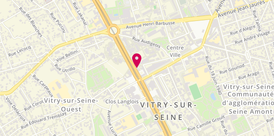 Plan de Credit Agricole, 27 Avenue M de Robespierre, 94400 Vitry-sur-Seine