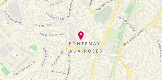 Plan de Sg, 64 Rue Boucicaut, 92260 Fontenay-aux-Roses