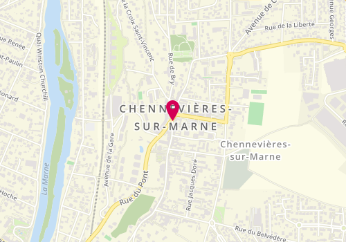 Plan de Cic Chennevieres Sur Marne, 31 General de Gaulle, 94430 Chennevières-sur-Marne