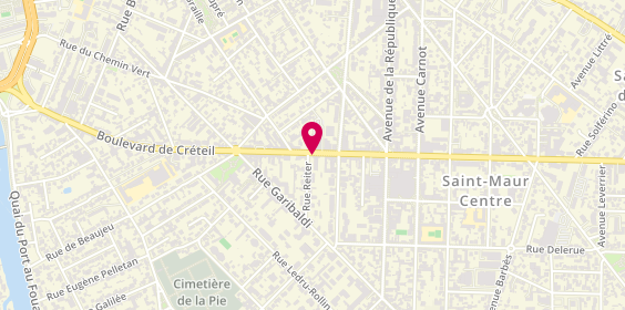 Plan de Saint Maur Bnppf, 88 Boulevard de Créteil, 94100 Saint-Maur-des-Fossés