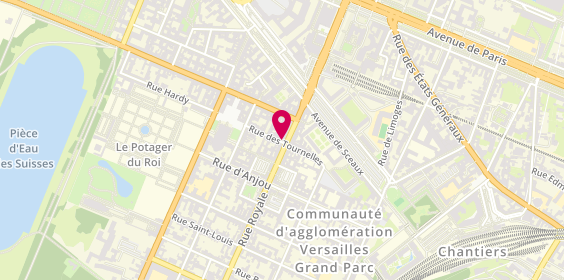 Plan de Banque Populaire Val de France, 10 Rue Royale, 78000 Versailles