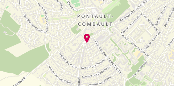 Plan de CIC, 147 avenue de la République, 77340 Pontault-Combault