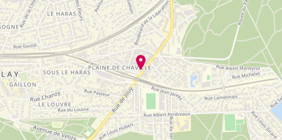 Plan de Caisse d'Epargne Viroflay Chaville, 34 Rue de Jouy, 78220 Viroflay
