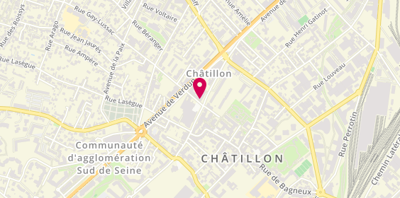 Plan de Cic, 36 Rue Gabriel Péri, 92320 Châtillon