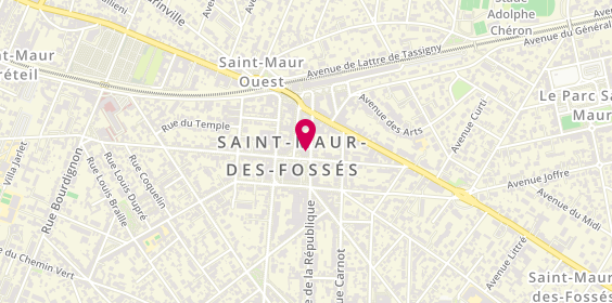 Plan de Sg, 19 Avenue Ch. De Gaulle, 94100 Saint-Maur-des-Fossés