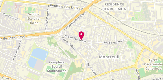 Plan de Sg, 28 Rue de Montreuil, 78000 Versailles