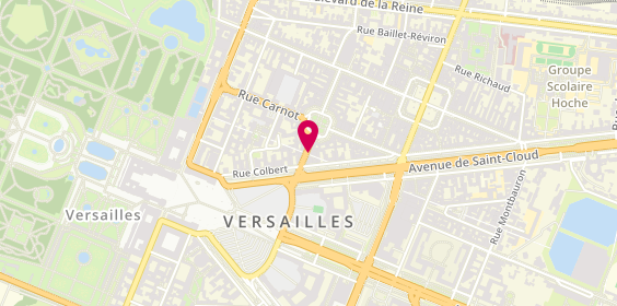 Plan de Banque Bcp - Agence de Versailles, 6 Hoche, 78000 Versailles