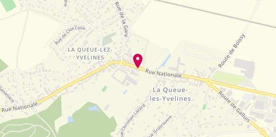 Plan de Banque Populaire Val de France, 25 Rue Nationale, 78940 La Queue-Lez-Yvelines