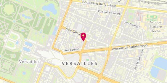 Plan de Banque Populaire Val de France, 4 place Hoche, 78000 Versailles