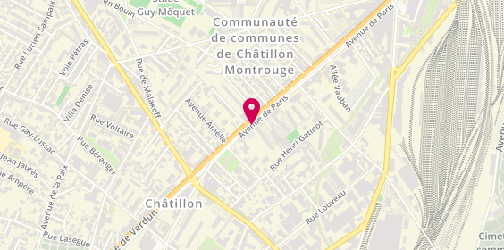 Plan de Sg, 44 avenue de Paris, 92320 Châtillon