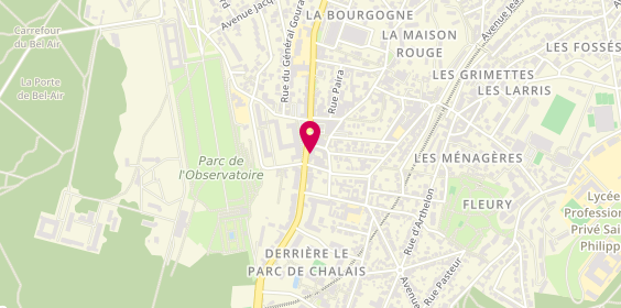 Plan de Caisse d'Epargne Meudon Centre, 51 Rue de la République, 92190 Meudon