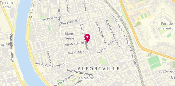 Plan de Caisse d'Epargne Alfortville, 143 Rue Paul Vaillant Couturier, 94140 Alfortville